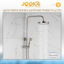 sanitary ware professional round design brushed finished bathroom shower set